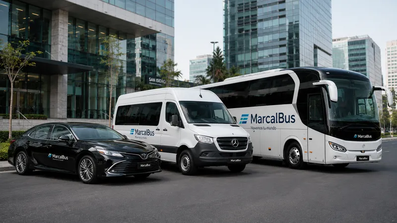 Colaboradores de empresas utilizando transporte corporativo en Lima